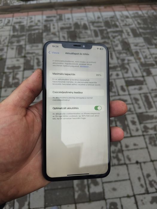 Apple iPhone XS Max – 89% sănătate baterie
