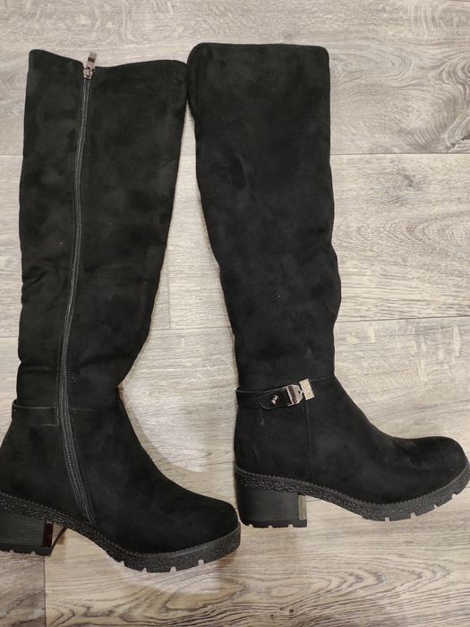 Сапоги женские ботфорты