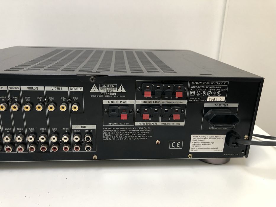 Sony TA AV 590 (Japan)