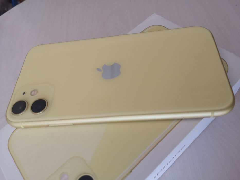 Iphone 11 Yellow /100 %Battery health