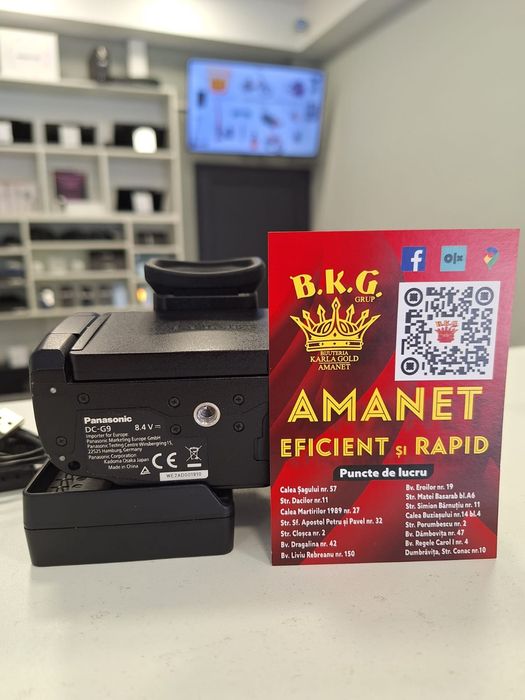 Panasonic Lumix DC-G9 Amanet BKG