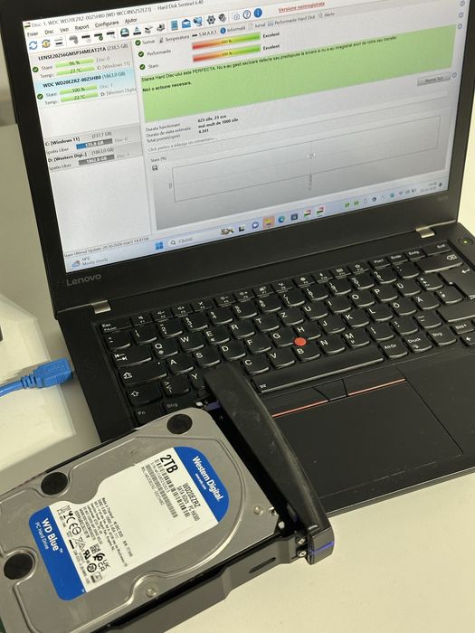 Hard Disk HDD 3.5 Seagate 4Tb Western Digital 2Tb Tosiba 3Tb Terra 100% Viata Testate Sentinel WD Blue Green