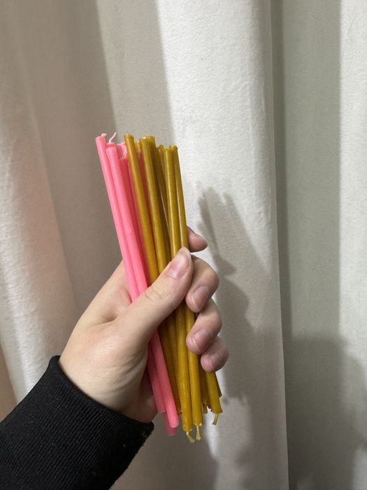 Свечи восковые