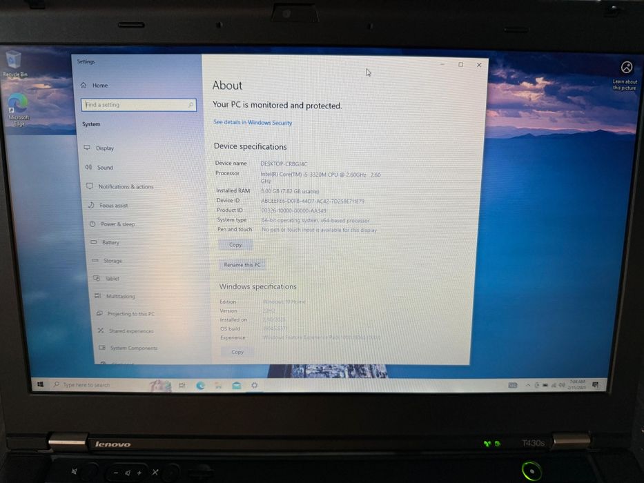De vânzare Laptop