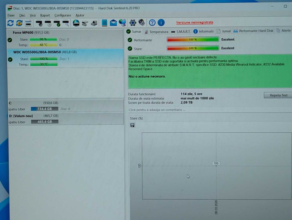 Ssd Western Digital WD Blue 3D NAND 2.5 500GB SATA3