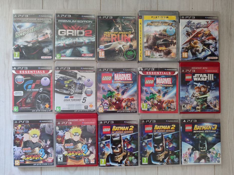 Игры для PS3 обновил сентябрь