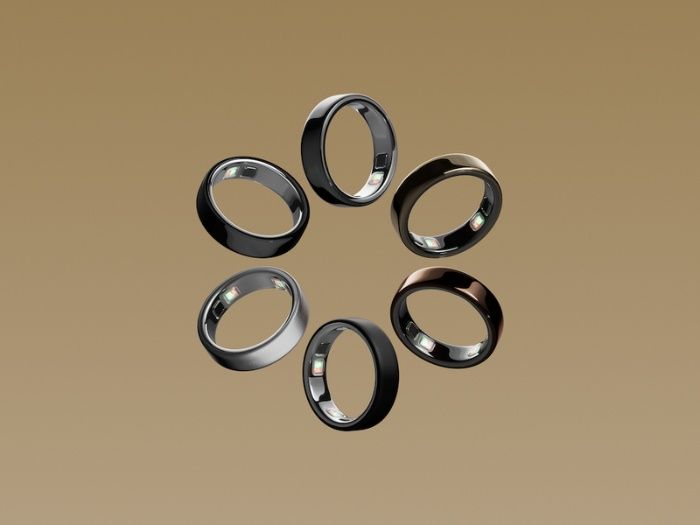 Oura ring 5 Silver ( Размер 9 ) и sizing kit