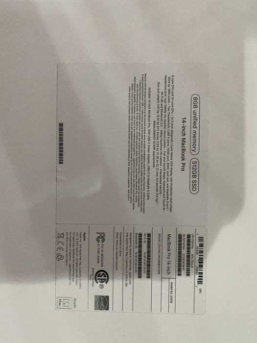 MacBook pro M3, 14-inch