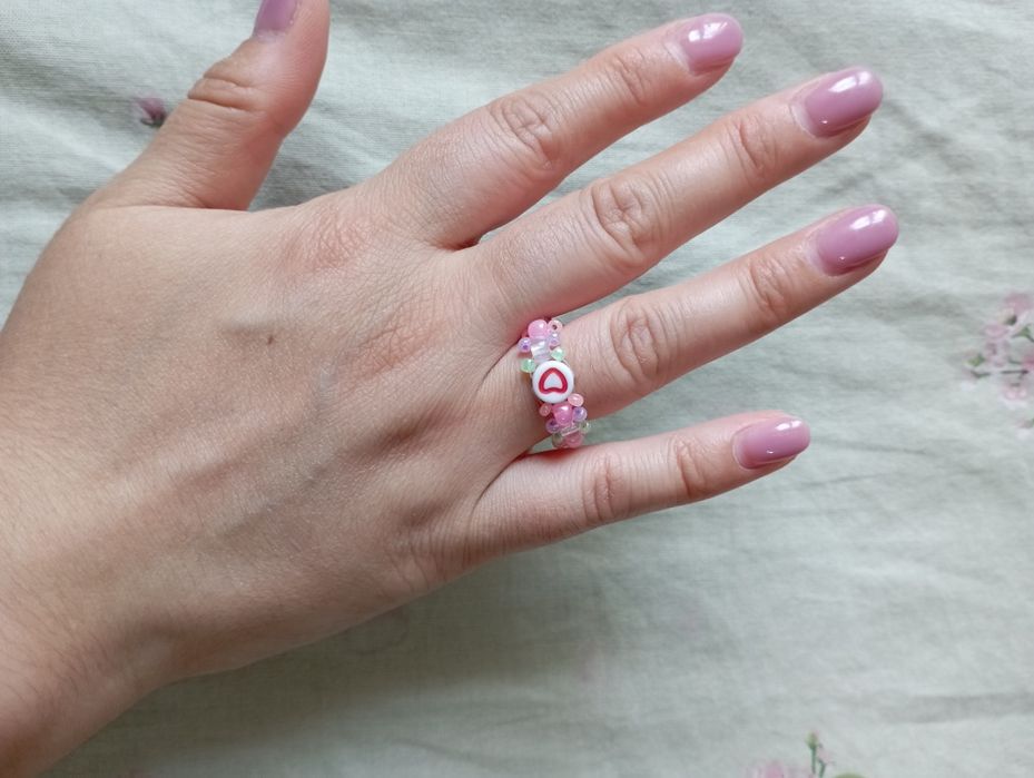 Колечки из бисера