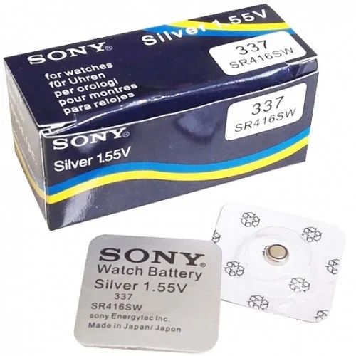 Батарейки Sony 337 Silver (SR416SW)