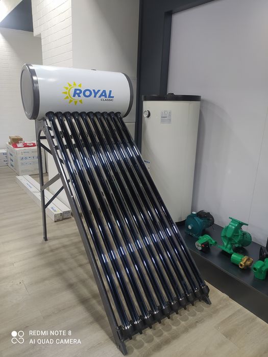 Солнечный коллектор (водонагреватель) quyosh Royal 300L