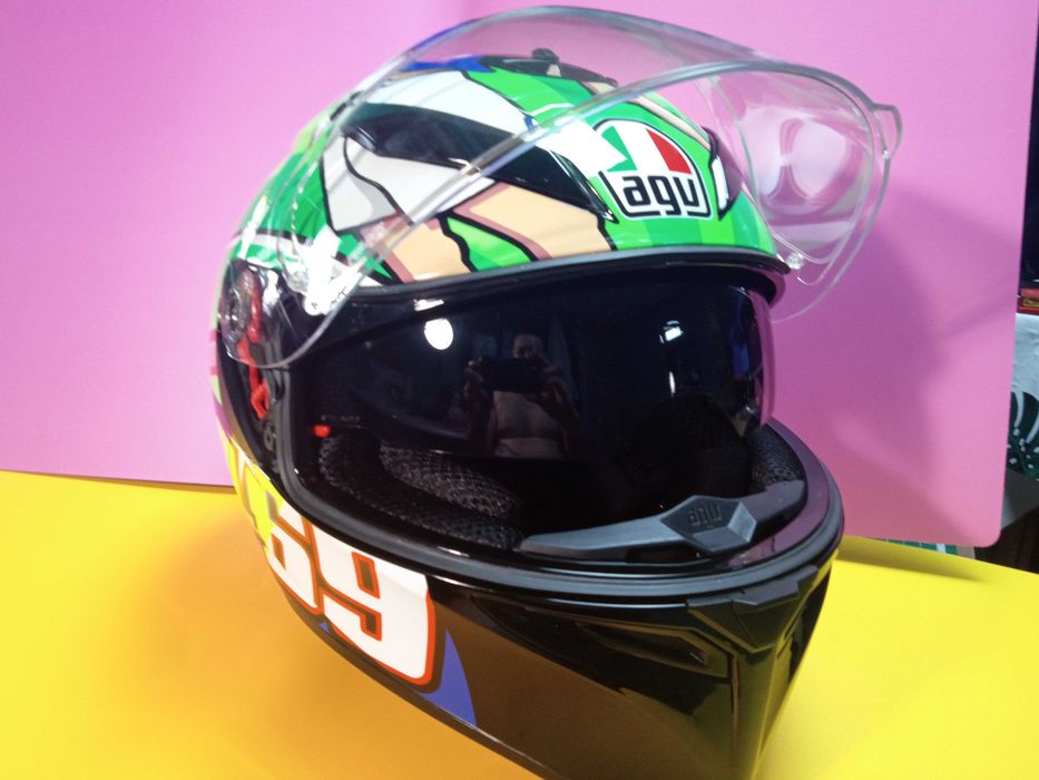 Мотошлем Agv. Италия.