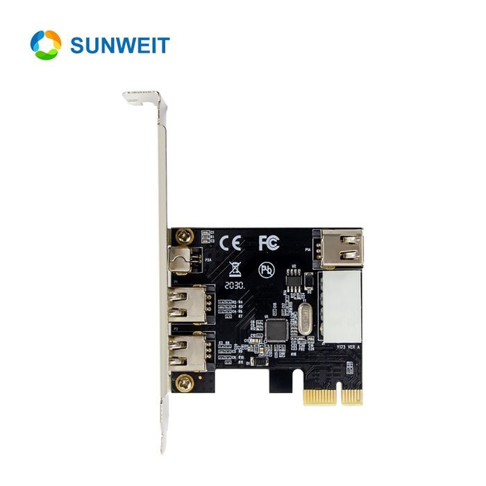 # PCi-e IEEE 1394A FireWire card Плата расширения карта для ПК