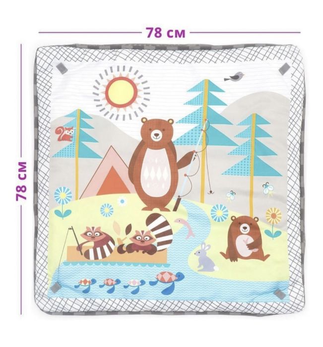 Развивающий детский коврик