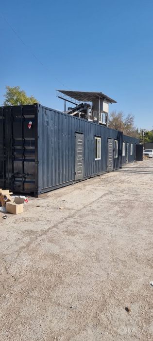Хар турдаги кантейнир уйлар домик магазин офис