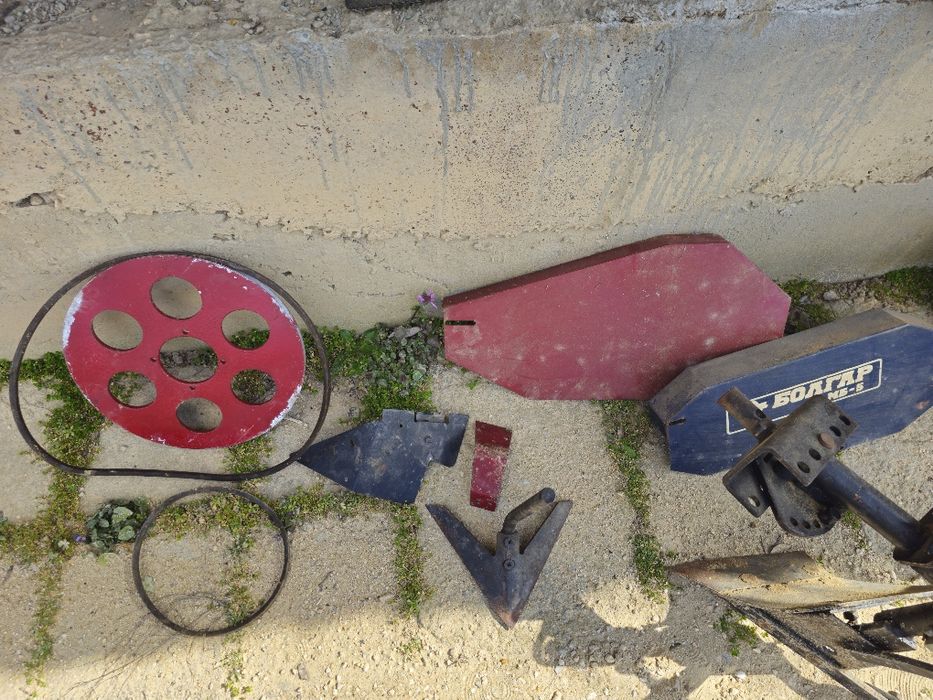 Инвентар за мото фреза плуг,култиватор, метални колела,браздир