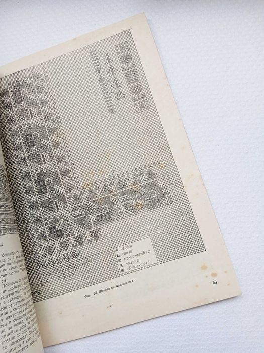 Книга за бродерия БЪЛГАРСКА ВЕЗБА