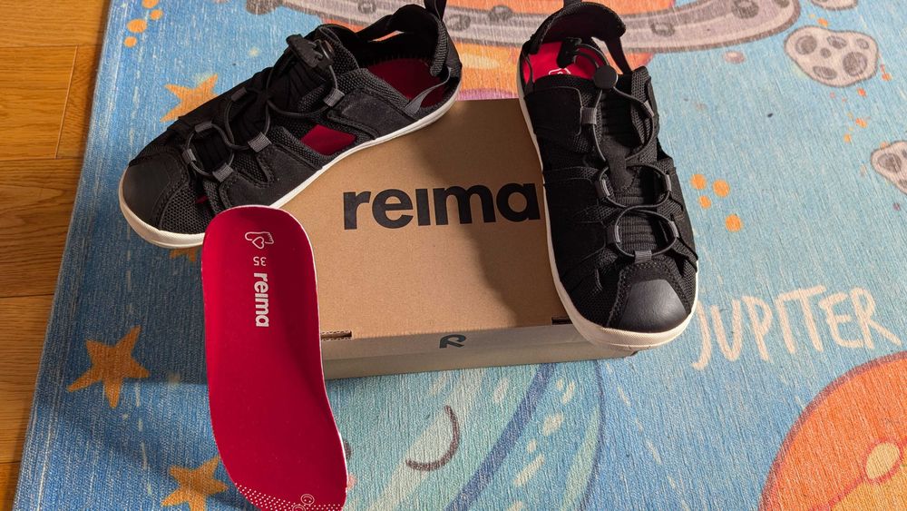 Детски Боси обувки Reima – Valoa – Sandals – Black