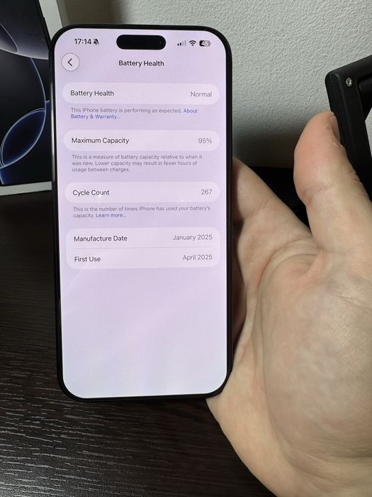 iPhone 16 pro max 256 gb