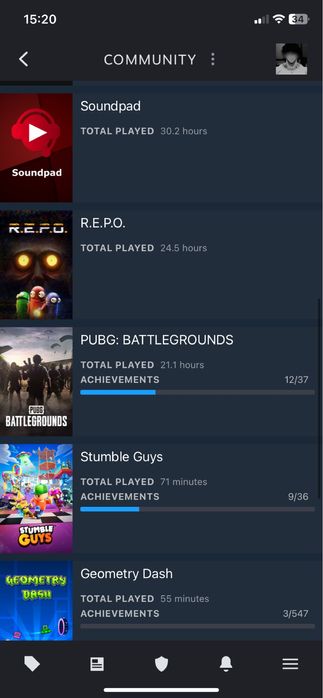 Steam аккаунт с играми