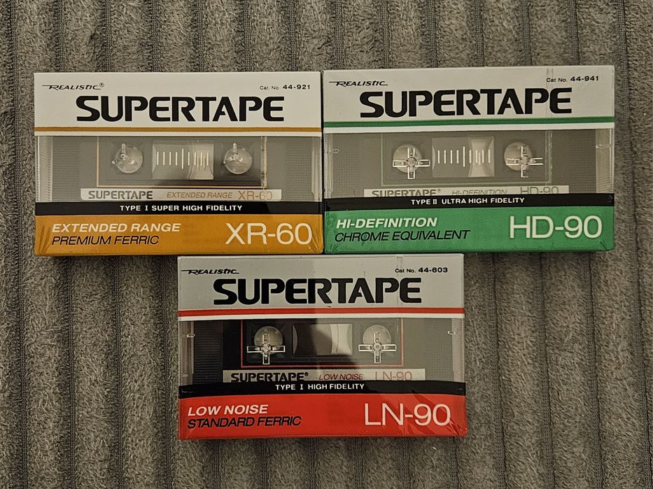3 Casete Audio SUPERTAPE