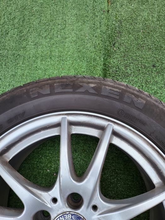Jante mercedes originale+anvelope vara Nexen putin folisite