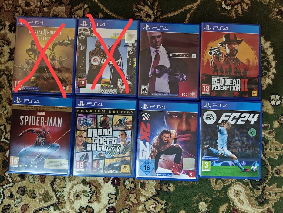 Продам диски PS4
