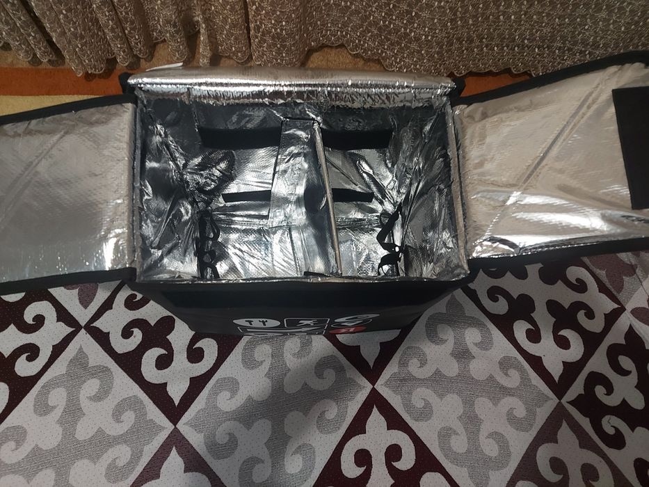 Термо-сумка яндекс черная