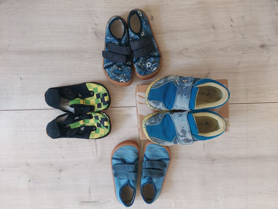 Детски пантофи Froddo, Vivobarefoot, Nenito, Tikki