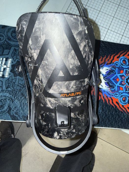 Highback Legaturi union Atlas Fc Carbon binding snowboard