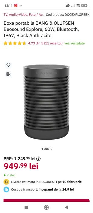 Boxa Beosound explore