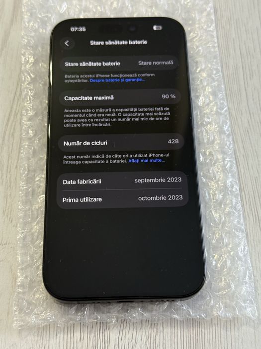 iPhone 15 Pro 128 Gb varianta USA cu e-sim!
