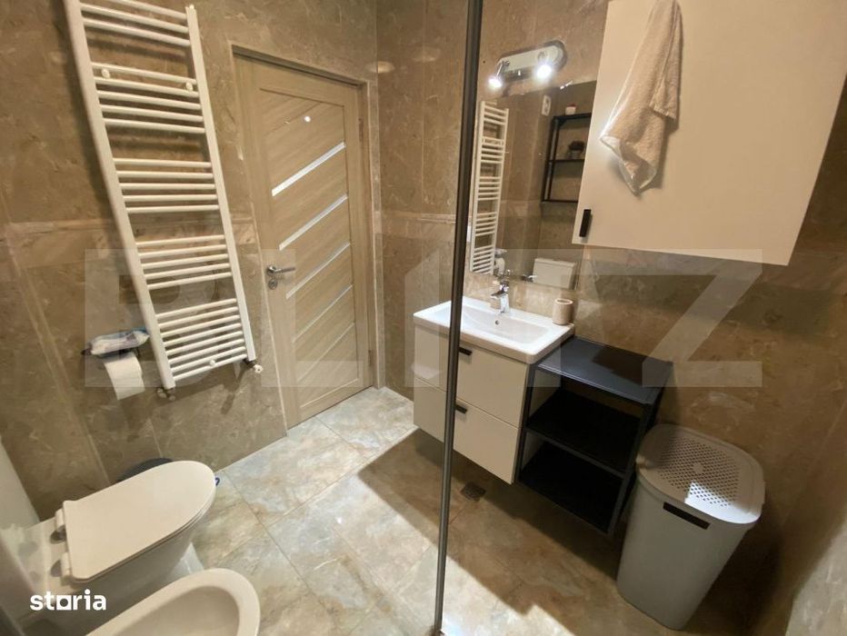 Apartament 2 camere mobilat si utilat de 54 mp, parcare inclusa, zona