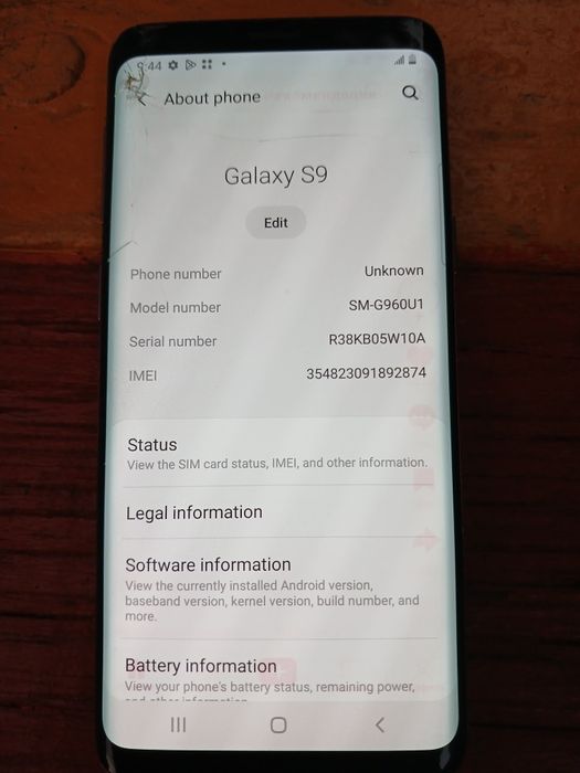 Samsung Galaxy S9