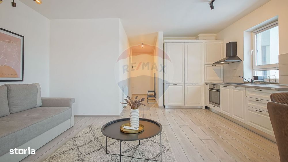 Apartament cochet 2 camere open space|loc de parcare|boxa