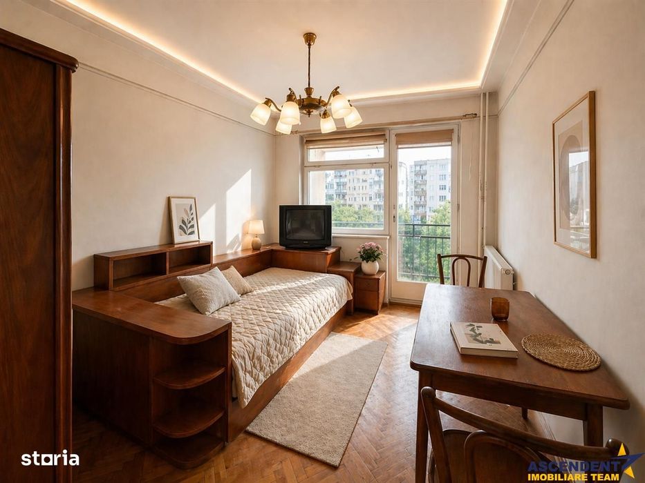 Lumina, Spatiu,Terasa, balcon: Apartament cu Potential in Centru Civic