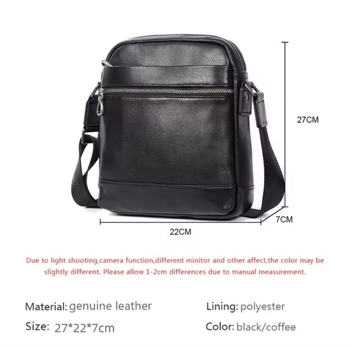 Мъжка елегантна бутикова чанта /Селектирана естест. кожа -7% Промоция!