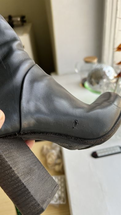 Ботильоны натуральная кожа