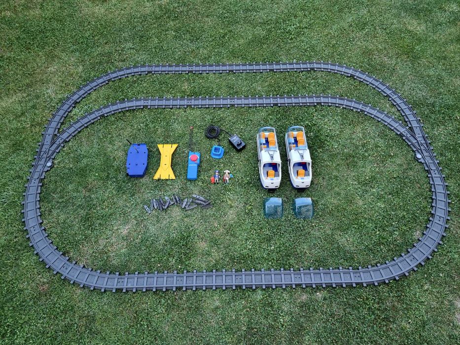 Tren electric Playmobil 4016, trenulet cu telecomanda