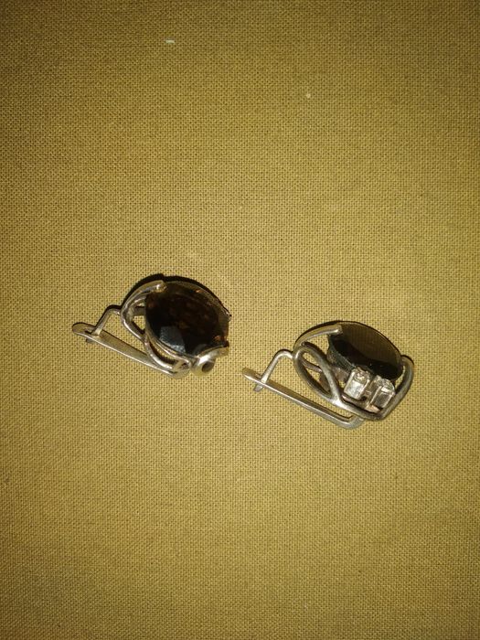 Серги серебро 925 проба СССР