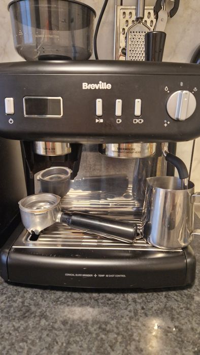 Espressor manual Breville Barista Max Plus VCF152X-01, 15 bari, 2.8 l,