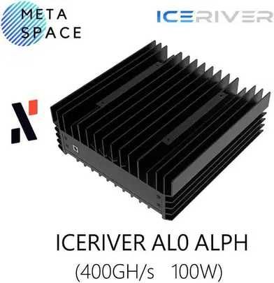 IceRiver ALPH AL0 400GH/S 100W Alephium Miner Iceriver ALPH Mining