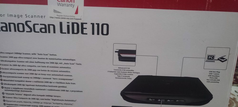 Сканер, CanoScan Lide 110