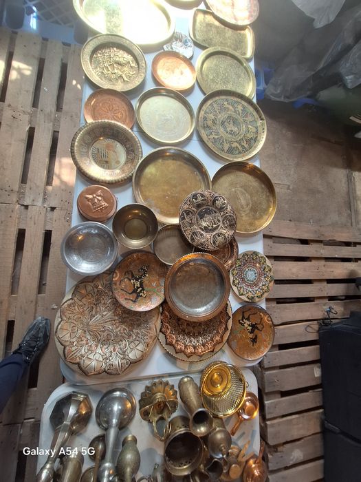 Голям лот Месингови и Медни съдове