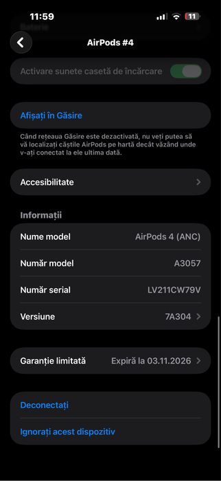 AirPods Gen4 ANC Type C