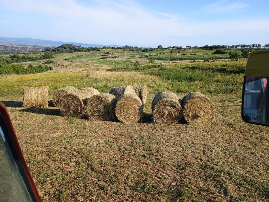 De vânzare baloți de fân.