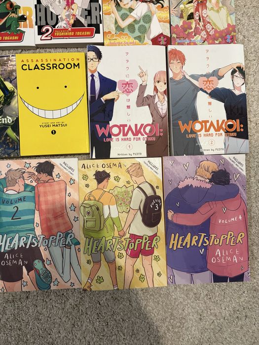 Manga, комикси и книги на английски език