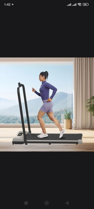 Беговая дорожка электрическая 120x53 см