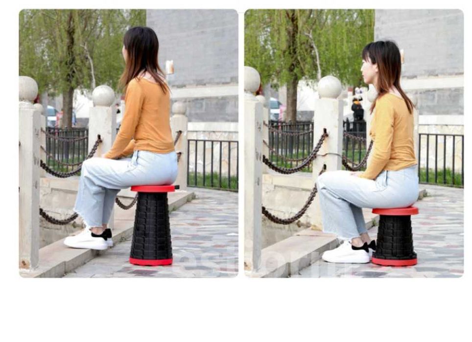 Преносим сгъваем телескопичен стол