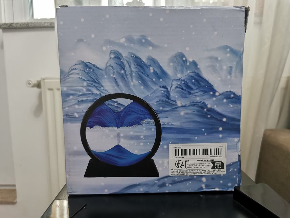 IDEAL CADOU Pictura nisip mișcător, obiect decor, , efect calmare